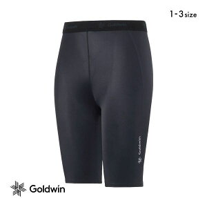 15%OFF【メール便(10)】 ゴールドウイン C3fit コンプレッション ハーフタイツ スポーツタイツ レディース Goldwin シースリーフィット 1-3