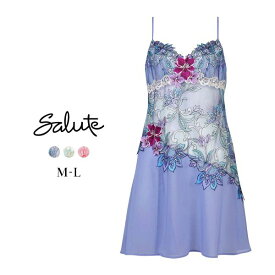 25％OFF【メール便(7)】 ワコール サルート 80グループ 80G スリップ ランジェリー ML 85丈 Wacoal Salute STJ280 25SS先行プレステージ レディース 全3色 M-85-L-85