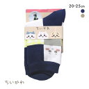 10％OFF【メール便(7)】 ちいかわ クルー丈ソックス ブロックチェック レディース 靴下 ソックス 20-25cm 全2色