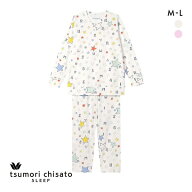15％OFF ワコール ツモリチサト スター パジャマ 上下セット ルームウェア 綿100％ Wacoal tsumori chisa…