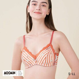 ウンナナクール 特別な日以外の364日つけたくなるブラ MOOMIN × une nana cool 364 レース ノンワイヤーブラ 364ブラ ムーミン une nana cool レディース 全4色 S-LL