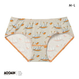 ＼緊急！先着400円クーポン配布／【メール便(4)】 ウンナナクール MOOMIN × une nana cool ショーツ スタンダード ムーミン レディース 全4色 M-L