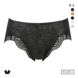 【20%OFF・7/13 09:59まで】 ワコール サニタリーショーツ はきこみ丈ふつう 羽付きナプキンにも対応 SML 抗菌防臭加工 Wacoal レディース 全5色 S-L 【メール便(4)】 ev_sp_20 生理用パンツ サニタリーパンツ