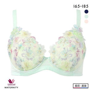 15OFF R[ }^jeB LCɂ݂Ă₳u YOEY㌓p zbNt^Cv I Wacoal MATERNITY 傫TCY fB[X S3F I65-I85