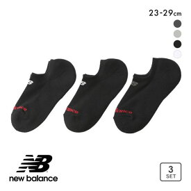 10％OFF ニューバランス スニーカーレングス ソックス 3足セット メンズ レディース 靴下 23-25cm 25-27cm 27-29cm ユニセックス New Balance 全4色 23-25cm-27-29cm