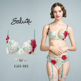 【20%OFF・8/12 09:59まで】 ワコール サルート 16グループ 16G P-UP ブラジャー プッシュアップ GHI 谷間 大きいサイズ Wacoal Salute BTJ416 25SSシーズン レディース 全3色 G65-I85 ev_sp_20