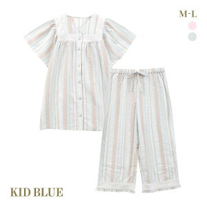 Lbhu[ 25CRTbJ[XgCv  [EFA Opc ㉺Zbg pW} KID BLUE fB[X S2F M-L