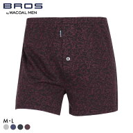 15％OFF【メール便(15)】 ブロス バイ ワコールメン ニットトランクス やわらかな履き心地 前開き ML な…