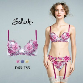 20％OFF ワコール サルート 21グループ 21G P-UP ブラジャー プッシュアップ DEF 大きいサイズ 谷間 Wacoal Salute BTJ421 25AW先行コア レディース 全3色 D65-F85