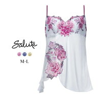 25％OFF【メール便(7)】 ワコール サルート 21グループ 21G キャミソール ML スリップ ランジェリー バッ…