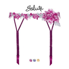 25％OFF【メール便(5)】 ワコール サルート 21グループ 21G ガーターベルト M ランジェリー Wacoal Salute GTJ621 25AW先行コア レディース 全3色