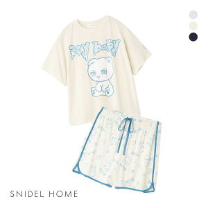 30��OFF �X�i�C�f���z�[�� icy baby �ڐG�⊴ T�V���c�Z�b�g�A�b�v �p�W���} ���[���E�F�A SNIDEL HOME ���f�B�[�X �S3�F