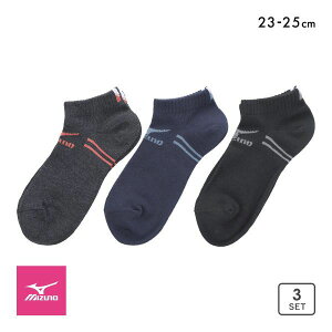 10OFF ~Ym \bNX Xj[J[ 3Zbg jɂ v ܐ悩ƕ⋭ fB[X 23-25cm S C MIZUNO