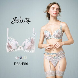 15％OFF ワコール サルート 22グループ 22G P-UP ブラジャー DEF プッシュアップ 谷間 Wacoal Salute BTJ422 25AW先行プレステージ レディース 全3色 D65-F80