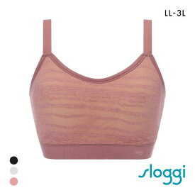 トリンプ スロギー フリーオールラウンド レース sloggi FREE AR Lace ハーフトップ ラージ LL-3L ワンサイズ Triumph レディース 全3色