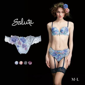15％OFF【メール便(3)】 ワコール サルート 23グループ 23G Tバックショーツ ML ソング バックレース Wacoal Salute PTJ423 25AWフェア レディース 全4色 M-L