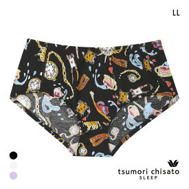 15％OFF【メール便(5)】 ワコール ツモリチサト 不思議の国 ショーツ ノーマル LL 綿混 Wacoal tsumori chisato SLEEP レディース 全3色