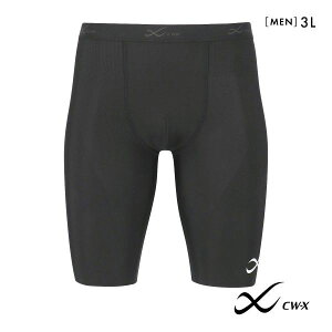 15%OFF【メール便(20)】 大谷翔平愛用モデル ワコール シーダブリューエックス ボディバランスアップタイツ メンズハーフ 3L 股関節サポート CW-X Wacoal