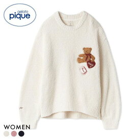 ジェラートピケ レディース ベビモコベアさがらプルオーバー ジェラピケ パジャマ ルームウェア gelato pique フェイバリット 全3色