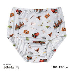 【メール便(6)】 ウンナナクール Harry Potter × une nana cool キッズ ショーツ 女児ショーツ ハリー・ポッター レディース 全4色 100-130