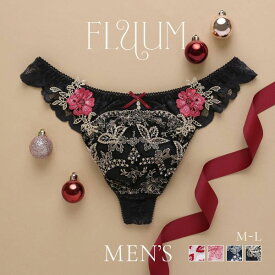 【メール便(7)】 フェミニンメンズTバック M L　メンズ 総レース Tバックショーツ レース下着 レースインナー セクシーショーツ 全4色 M-L