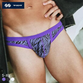 トゥート TOOT ゼブラ Tバック メンズ 前とじ TB25A027 日本製 全3色 S-XL