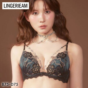 LINGERIEAM ���r�_���[ �g���b�N���t�g �u���W���[ BCD ���� �J�� �o�X�g�A�b�v ���t�g�A�b�v RAVIJOUR �����B�W���[�� ���f�B�[�X �S3�F B75-D75