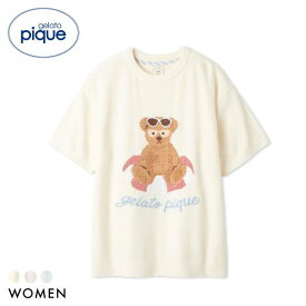 30％OFF ジェラートピケ レディース サマーベアジャガードプルオーバー ジェラピケ パジャマ ルームウェア gelato pique 全3色 ギフト プレゼント