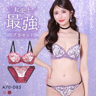 【最大1,000円クーポン・なくなり次第終了】 サンエイ 脇高 ブラックフローラ ブラセット ABCD 脇肉 谷間…