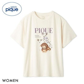 30％OFF ジェラートピケ レディース 接触冷感 ファッションCATS&DOGSワンポイントTシャツ ジェラピケ パジャマ ルームウェア gelato pique 全2色 ギフト プレゼント