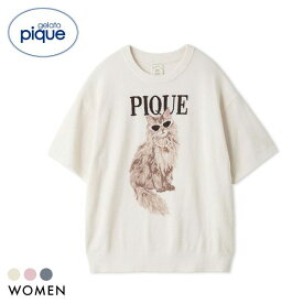 30％OFF ジェラートピケ レディース ファッションCATS&DOGSジャガードプルオーバー ジェラピケ パジャマ ルームウェア gelato pique 全3色 ギフト プレゼント