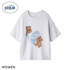 30％OFF ジェラートピケ レディース 接触冷感 スムーズィー BEAR HEART ジャガードプルオーバー ジェラピケ パジャマ ルームウェア gelato pique 全3色 ギフト プレゼント