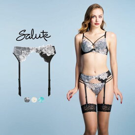 【25%OFF・9/11 09:59まで】 ワコール サルート 37グループ 37G ガーターベルト M ランジェリー Wacoal Salute GTJ637 26SSブルーム レディース 全3色 【メール便(5)】 ev_sp_20