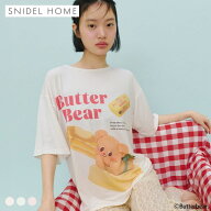 スナイデルホーム BUTTERBEAR 接触冷感Tシャツ パジャマ ルームウェア SNIDEL HOME バターベア レディー…