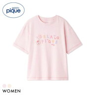 ジェラートピケ レディース ドローイングベアワンポイントTシャツ ジェラピケ パジャマ ルームウェア gel…