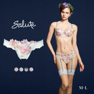 【18%OFF・9/24 09:59まで】 ワコール サルート 43グループ 43G Tバックショーツ ML ソング バックレース…