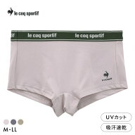 【メール便(5)】 ルコックスポルティフ 1分丈 ショーツ レディース ボクサータイプ le coq sportif 吸汗…