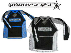 新品未使用！QUAKYSENSE（クエーキーセンス）！ライダーロングシャツ！モトクロスウエアータイプ♪