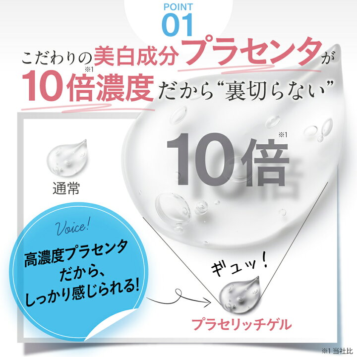 楽天市場 楽天1位19冠 進化系美白オールインワンゲル 薬用プリエネージュ プラセリッチゲル 50g お試し約1ヶ月分 国産プラセンタ10倍 オールインワンジェル シミ対策 シミ しみ くすみ 美白 無添加 保湿 シワ 時短 白くま化粧品 楽天市場 楽天1位19冠 進化系美白オールインワンゲル 薬用プリエネージュ プラセリッチゲル 50g お試し約1ヶ月分 国産プラセンタ10倍 オールインワンジェル シミ対策 シミ しみ くすみ 美白 無添加 保湿 シワ 時短 白くま化粧品