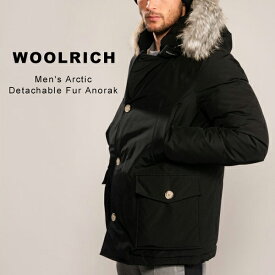 ウールリッチ ダウン アークティックパーカ メンズ Woolrich マウンテンパーカ アークティック ダウンジャケット コート アウター ダウンコート モッズコード リアルファー 暖かい Arctic Detachable Fur Anor
