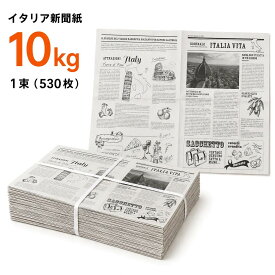 イタリア新聞紙 10kg (530枚) 新品 おしゃれなニュースペーパー 包装紙 かわいい お花 プレゼント ラッピング 贈り物 ギフト 撮影 梱包材 業者向け安い 人気 送料無料