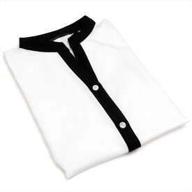 【10%OFF】【SALE】【デザイン】 COFREX 配色スキッパー衿 半袖 レディースシャツ