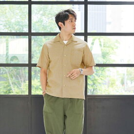 【58%OFF】【SALE】【公式】東京シャツ 【Pitta Re:)】 カジュアルシャツ サッカー オープンカラー 半袖 メンズ
