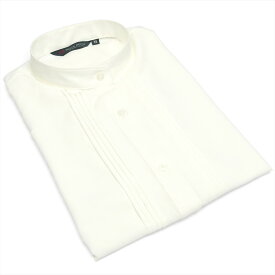 【10%OFF】【SALE】【デザイン】 COFREX スタンドピンタック 五分袖 レディースシャツ
