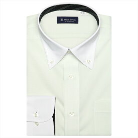 【GW期間限定】【10%OFF】【SALE】ボタンダウン 長袖 形態安定 ニットシャツ