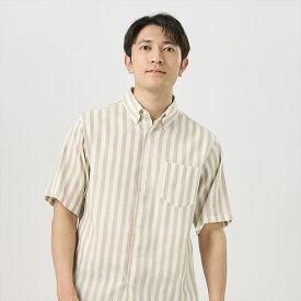 【58%OFF】【SALE】【公式】東京シャツ 【Pitta Re:)】 カジュアルシャツ ふわっとガーゼシャツ ボタンダウン 半袖 綿100% メンズ