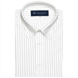 【10%OFF】【SALE】【持続涼感】 COOL SILVER(R) ボタンダウン 半袖 形態安定 ニットシャツ
