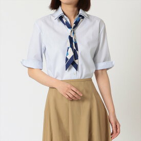 【21%OFF】【SALE】スキッパー 五分袖 形態安定 レディースシャツ