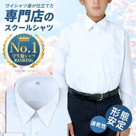 【1枚】 制服 シャツ スクールシャツ 男子 長袖 中学生 高校生 シャツ 学生シャツ 学生服 ワイシャツ yシ…