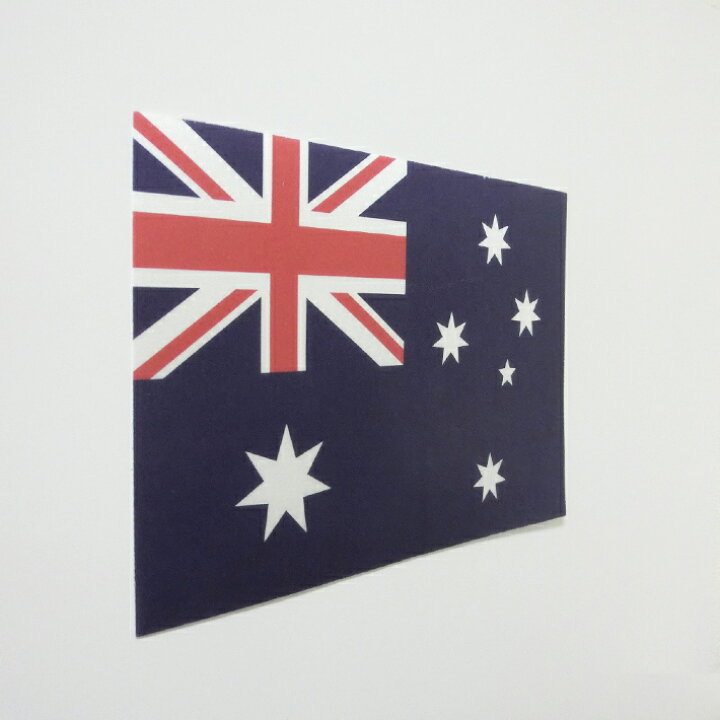 オーストラリア 大判 国旗 ステッカー 裏表2枚セット 最大79 Offクーポン